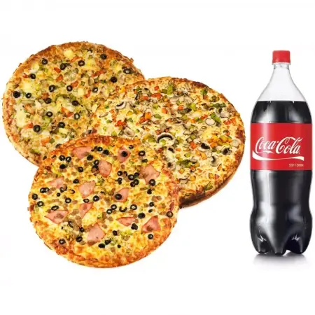 Triple Deal Pizza Combo